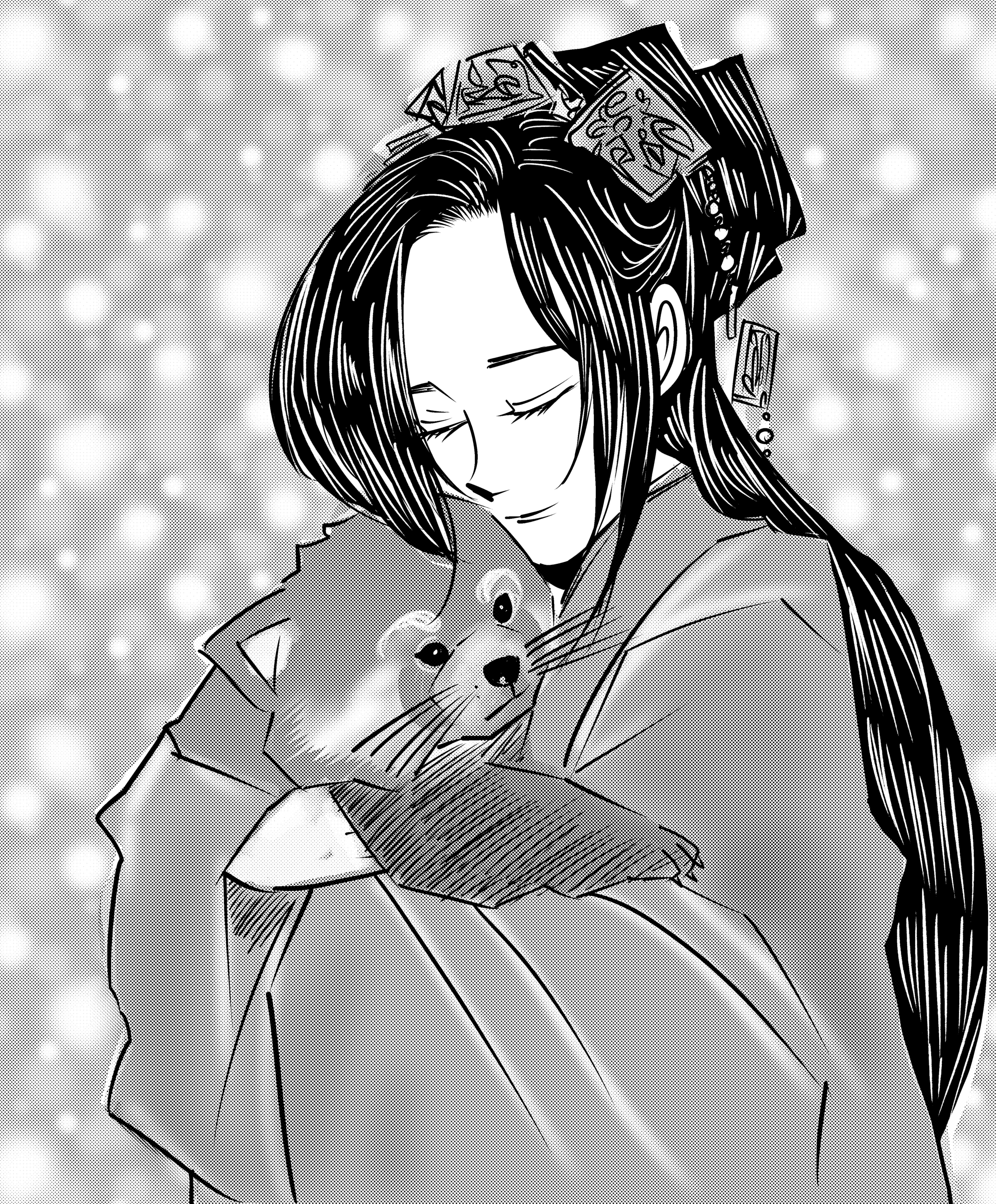 レッサーパンダに化けたチビ朱棣を甘やかす王貴妃